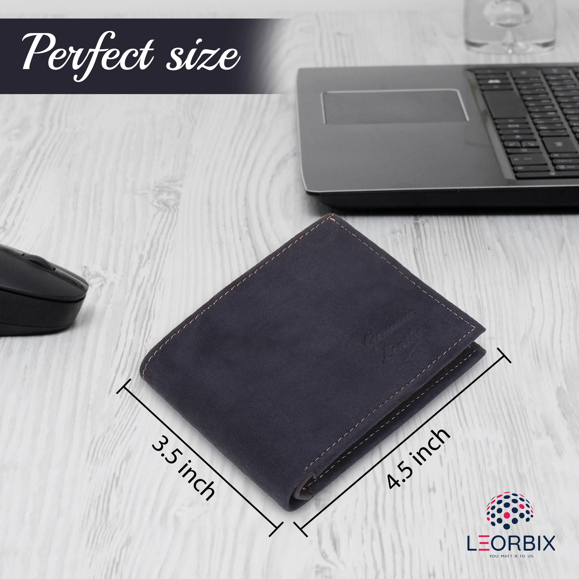 Men's Wallet - Blackberry